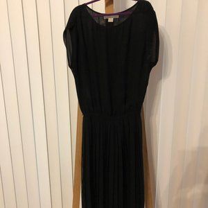 Michael Kors Handkerchief Pleated Dress